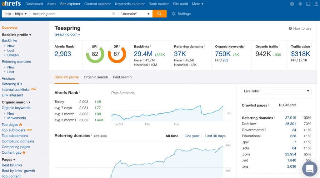 Descobrindo Oportunidades de Conteúdo com Content Explorer - inspiração 2