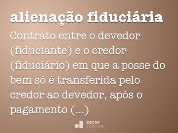 Qual a diferença entre alienação fiduciária e hipoteca? - inspiração 1