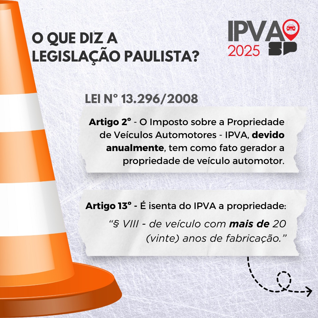 O impedimento do licenciamento anual do veículo - inspiração 1