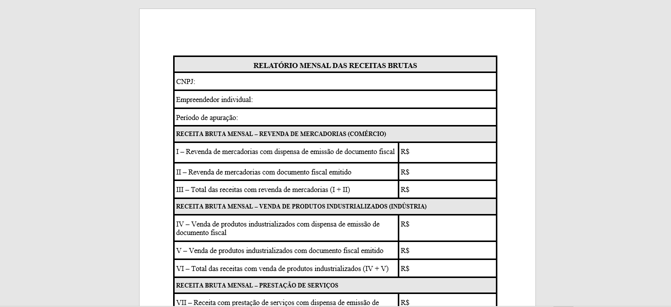 Quem Precisa Entregar o Relatório Mensal? - inspiração 1