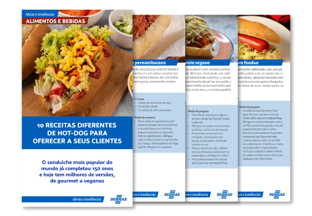 10 Variações de Hot-Dog para Inovar no Seu Cardápio