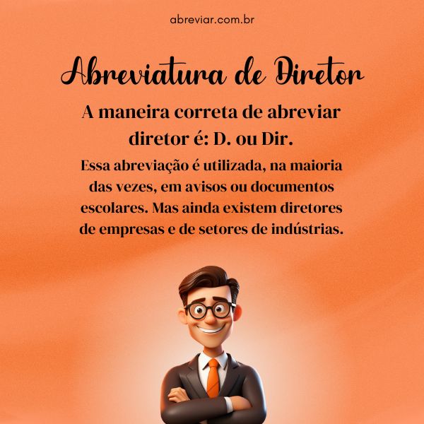 sigla de diretor