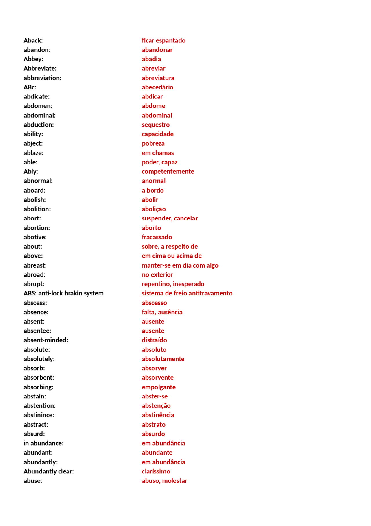 expressões curtas em inglês