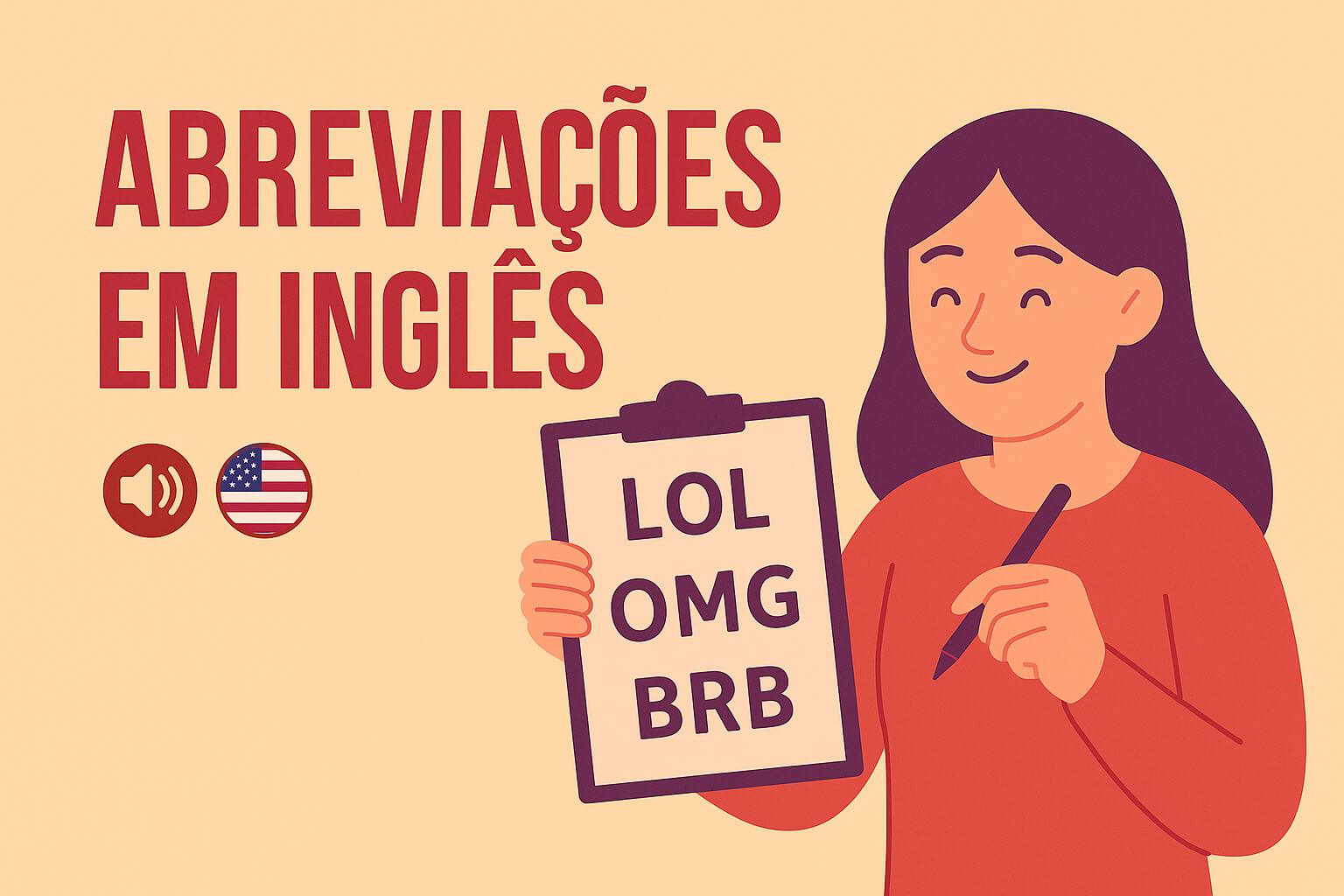 abreviações em inglês para redes sociais