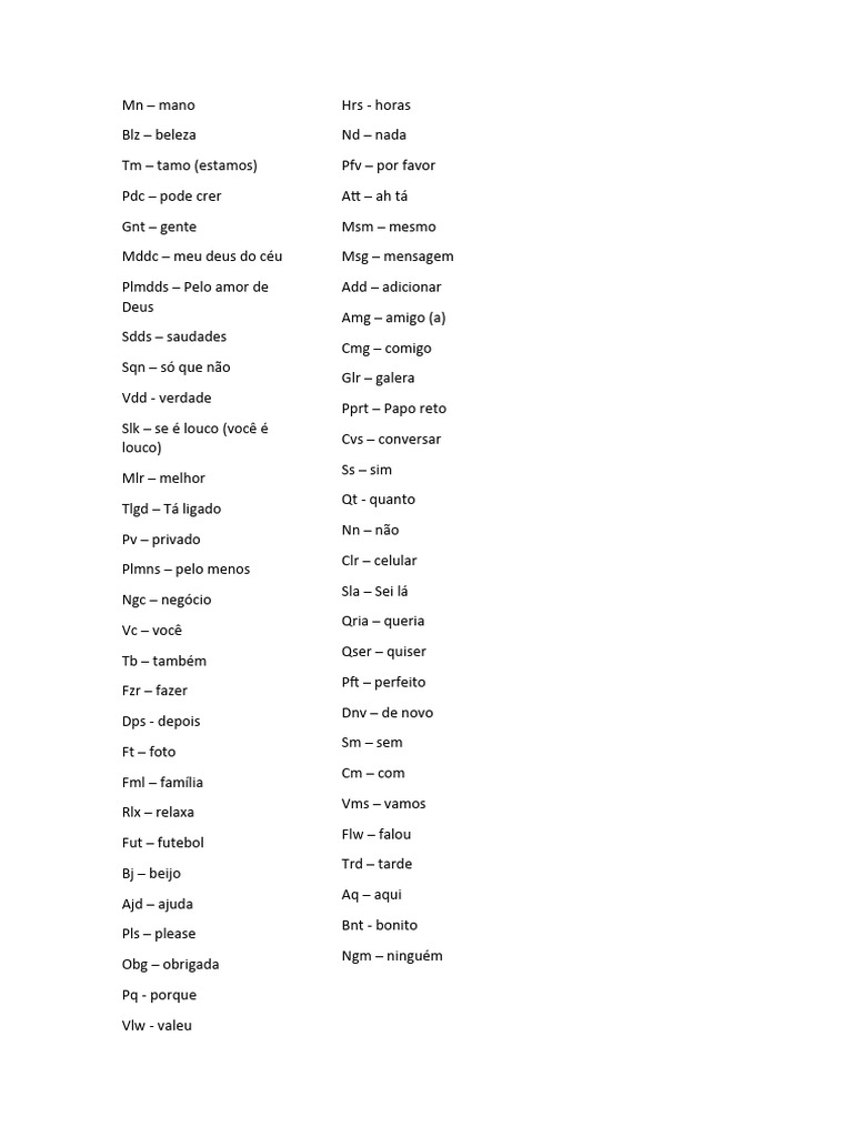 acrônimos em inglês para negócios