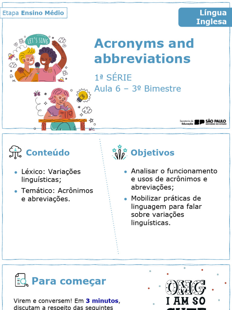 gírias em inglês online