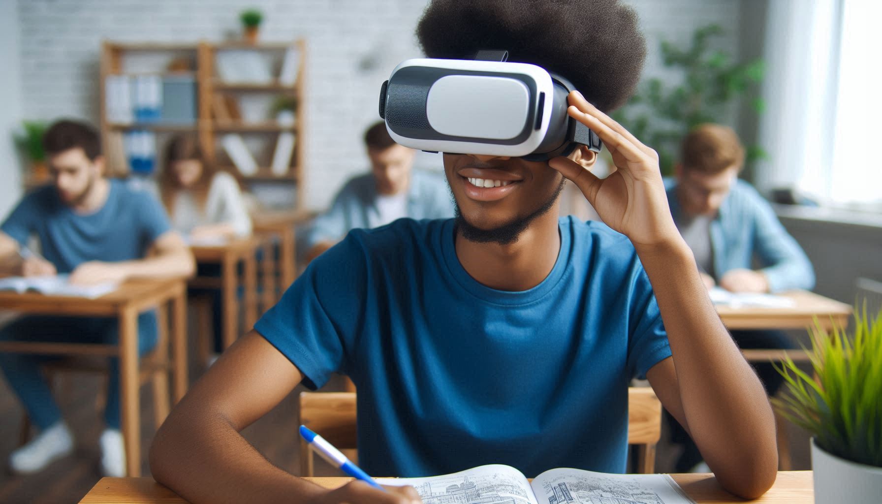 exemplos práticos de RV na educação