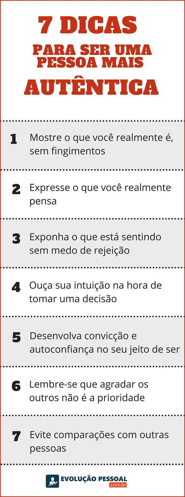 exemplos de pessoas autênticas na história
