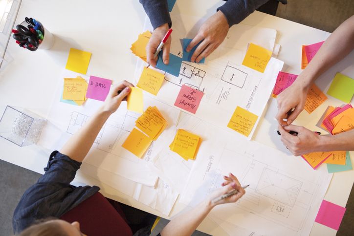 brainstorming para ideias de marketing