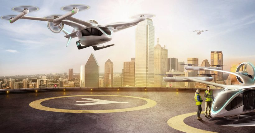 O Futuro da Mobilidade: eVTOLs e a Revolução do Transporte Aéreo Urbano