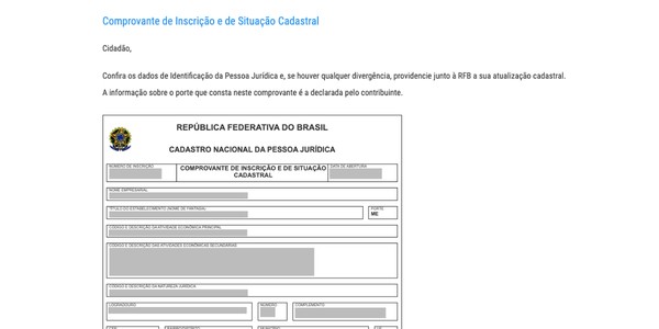 erros comuns ao emitir cartão cnpj mei