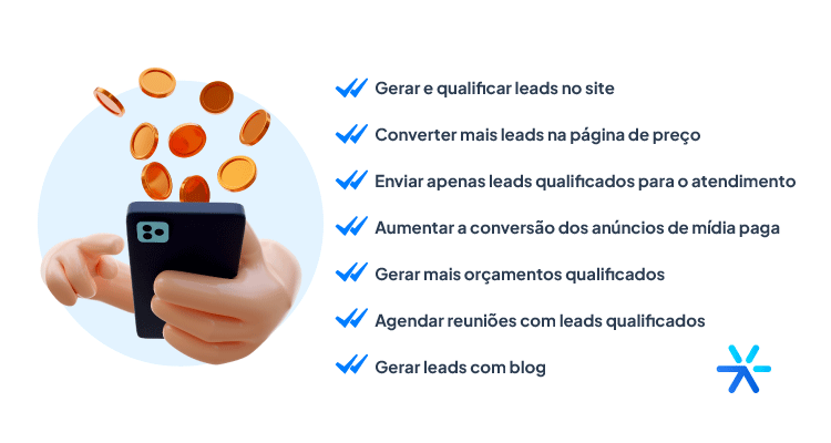 Chatbots com inteligência artificial para sites