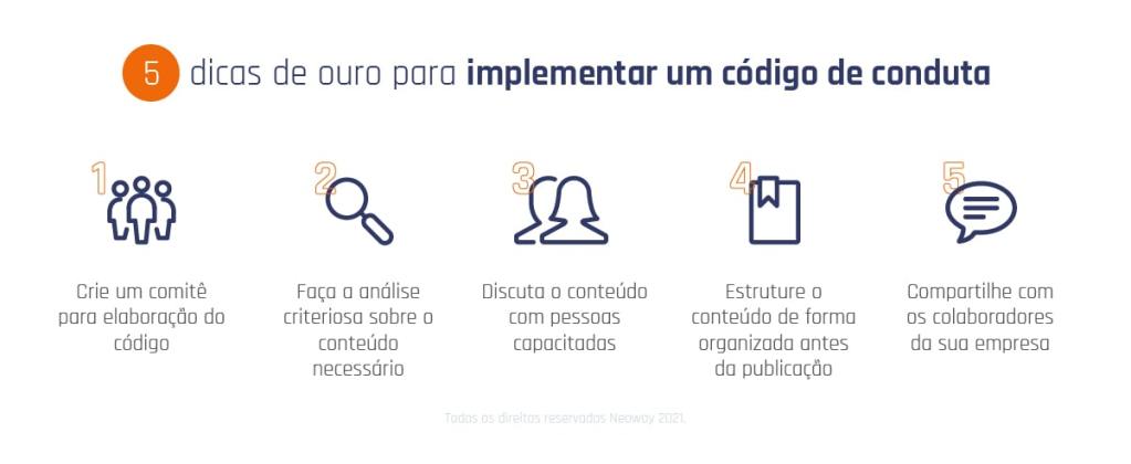 10 passos para um código de conduta eficaz