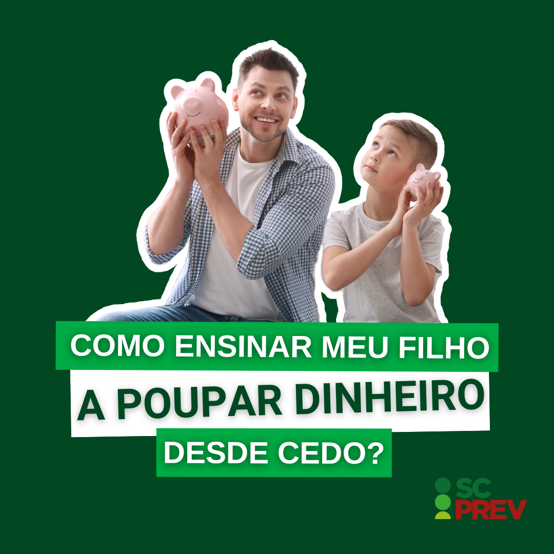 como ensinar criança a poupar dinheiro