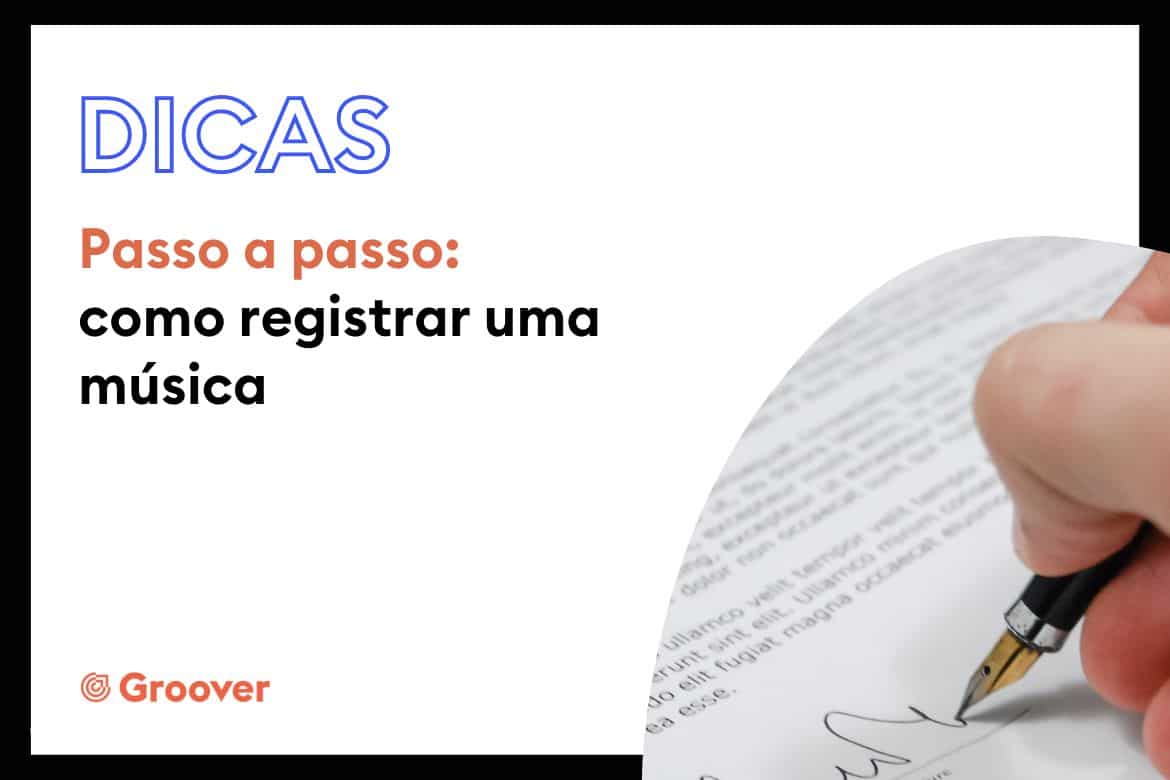 como registrar uma musica