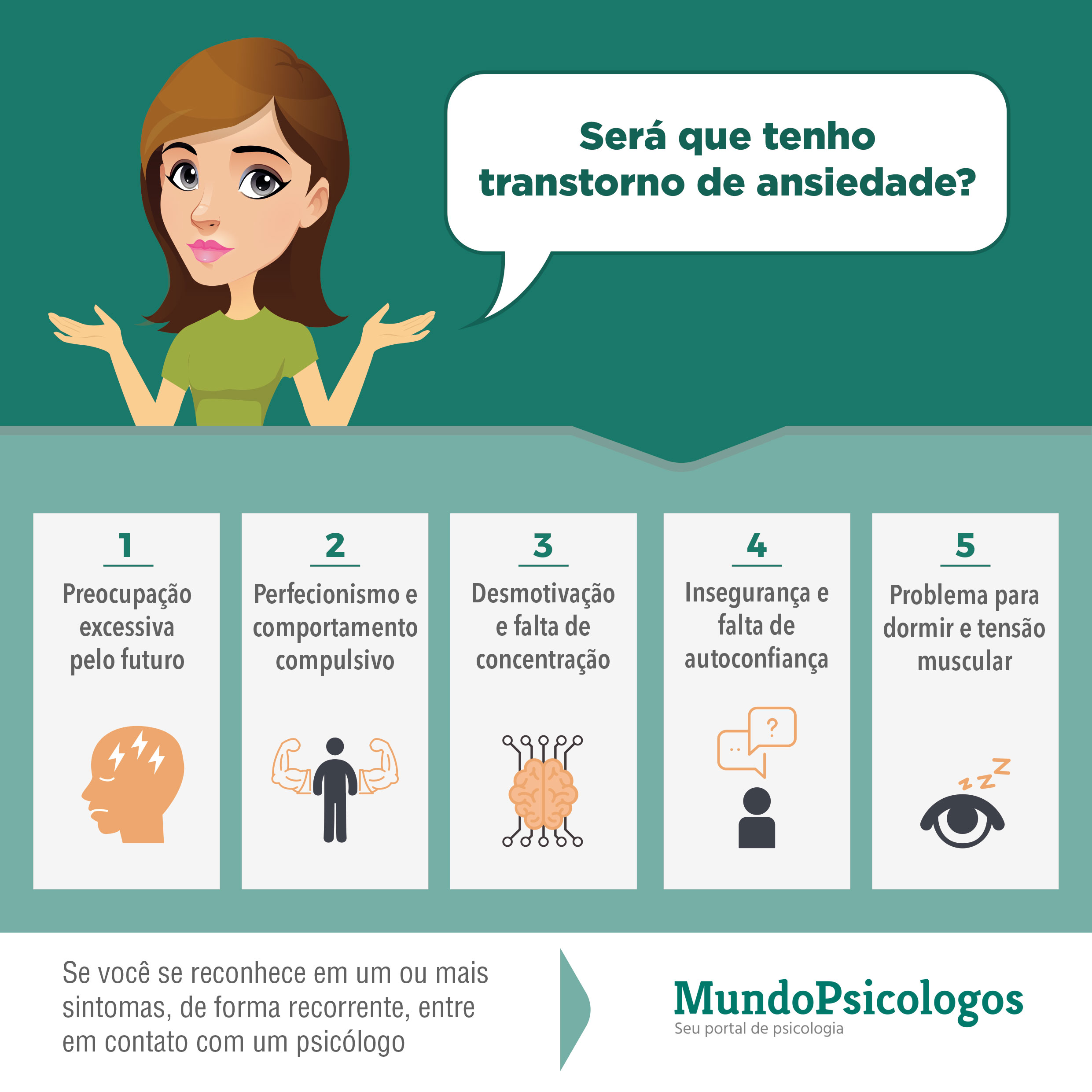 como saber se você tem ansiedade