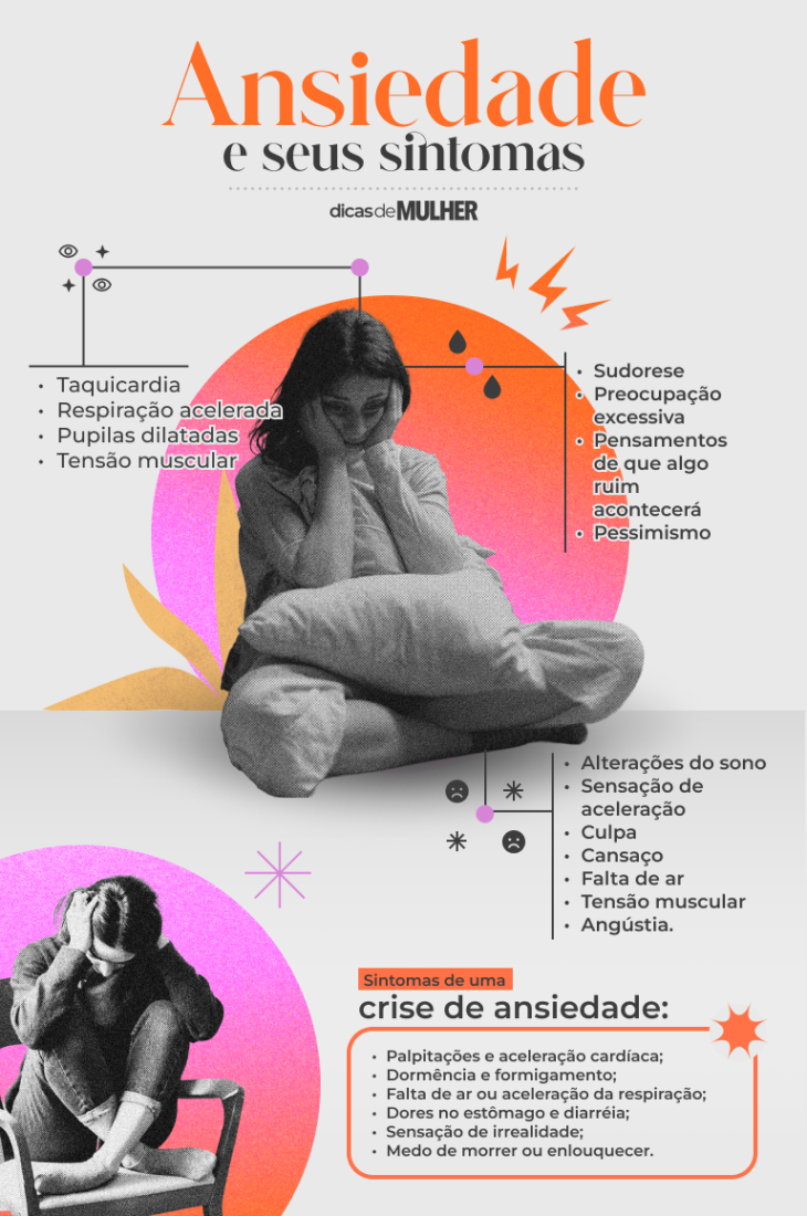 lista completa sintomas ansiedade
