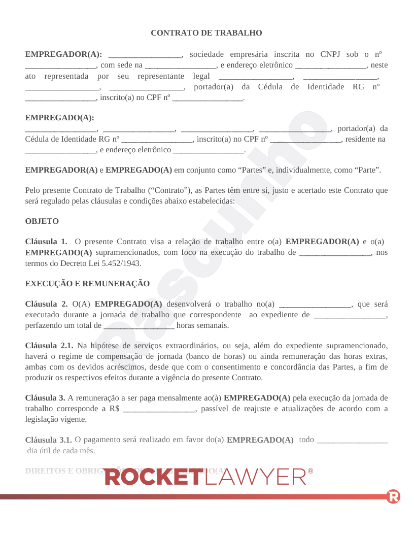 Contrato de Experiência: Tudo o que Você Precisa Saber sobre os 90 Dias; Teletrabalho vs. Home Office: Entenda as Diferenças e Direitos; Contrato Intermitente: Vantagens e Desvantagens para Empregados e Empregadores; Os 5 Requisitos Essenciais para Configurar um Vínculo Empregatício; Direitos do Trabalhador: O Que a CLT Garante Mesmo em Contratos Verbais