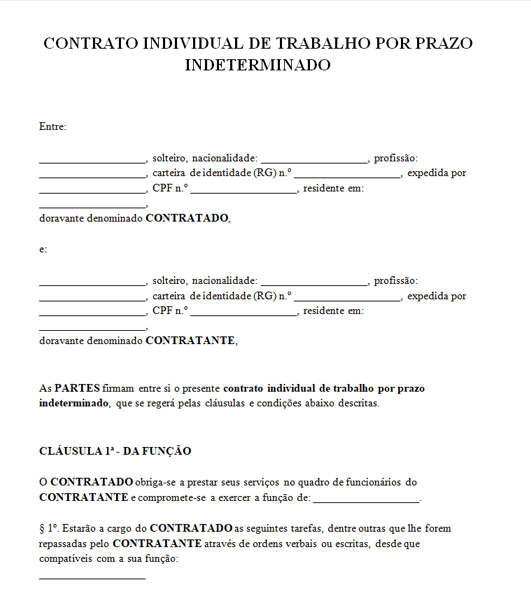 Contrato de Experiência: Tudo o que Você Precisa Saber sobre os 90 Dias; Teletrabalho vs. Home Office: Entenda as Diferenças e Direitos; Contrato Intermitente: Vantagens e Desvantagens para Empregados e Empregadores; Os 5 Requisitos Essenciais para Configurar um Vínculo Empregatício; Direitos do Trabalhador: O Que a CLT Garante Mesmo em Contratos Verbais