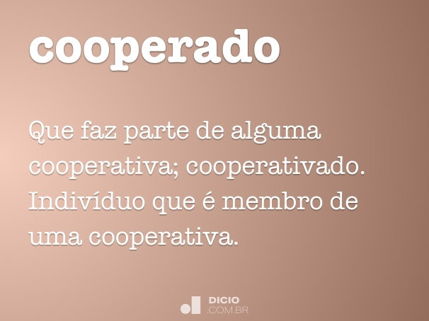 vantagens de ser cooperado