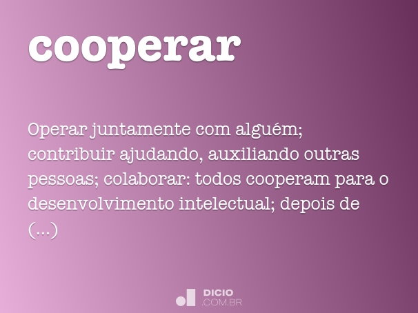 como cooperar com os outros