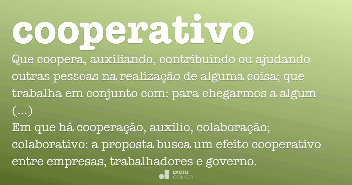 cooperação