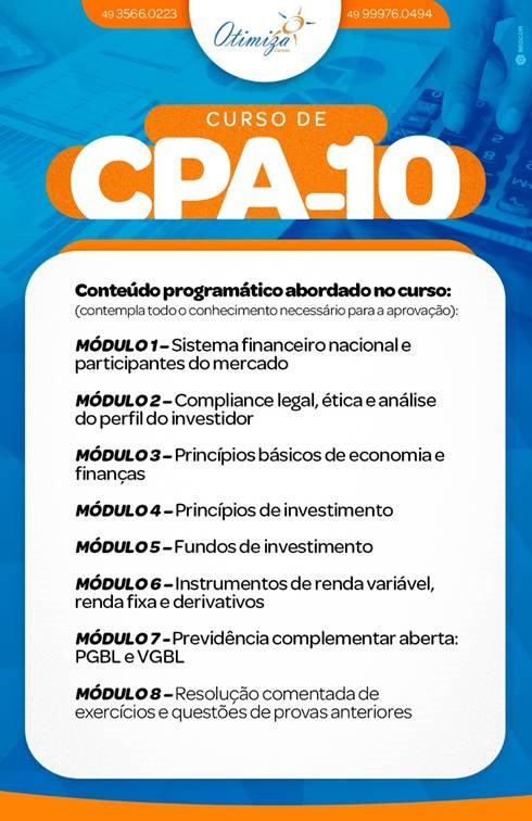 curso CPA-10 gratuito