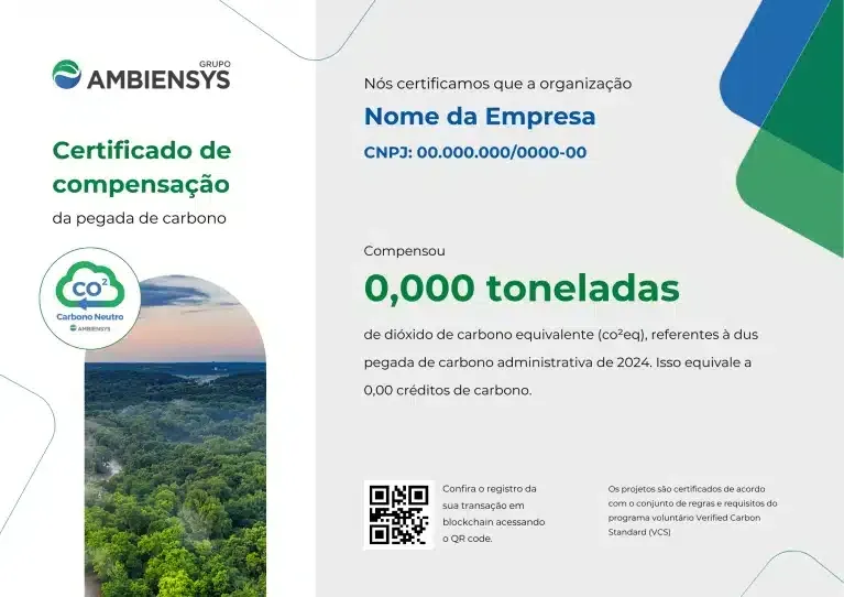 crédito de carbono para empresas