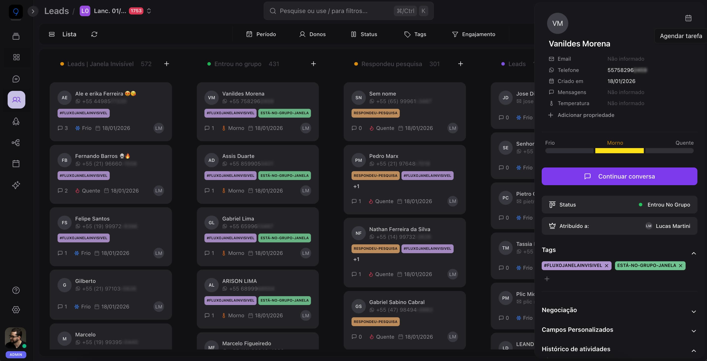 Kommo: Gerencie seu Funil de Vendas pelo WhatsApp