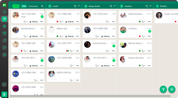 Integração WhatsApp CRM