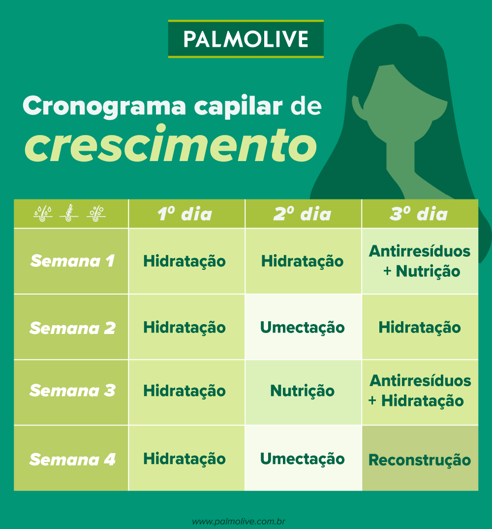 erros comuns ao montar cronograma capilar para queda