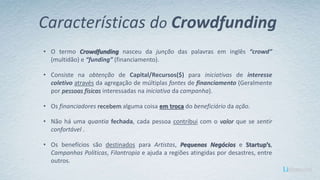 tipos de crowdfunding