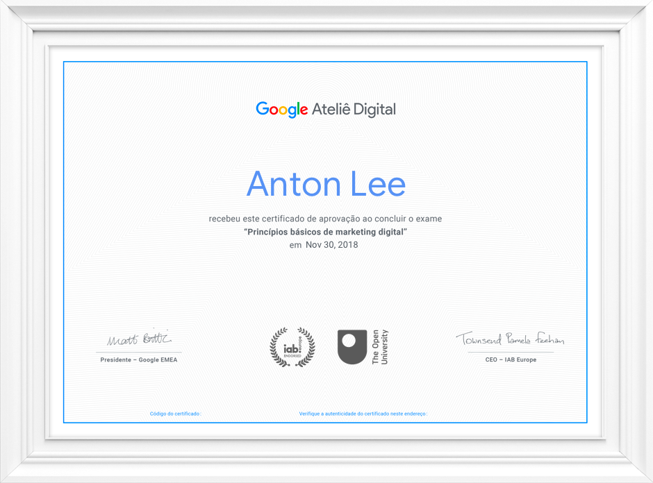 curso online marketing digital para iniciantes grátis certificado