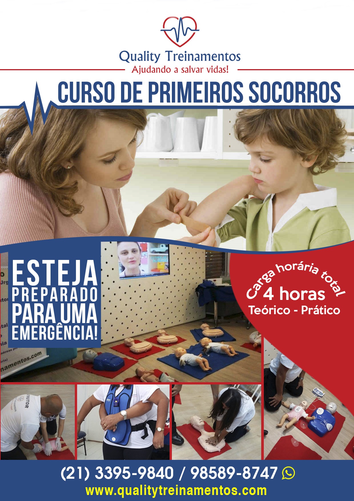curso de primeiros socorros gratuito