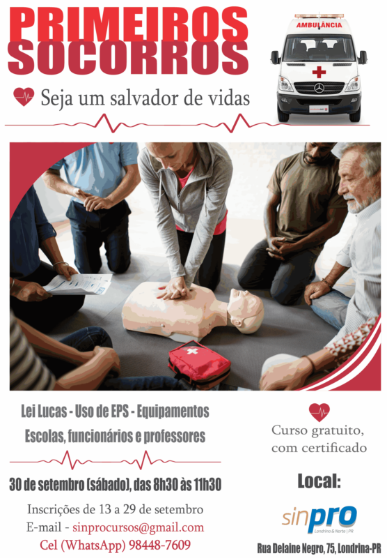 erros comuns ao fazer curso de primeiros socorros online