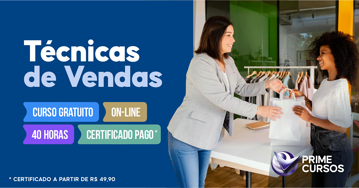 curso de vendas online gratuito