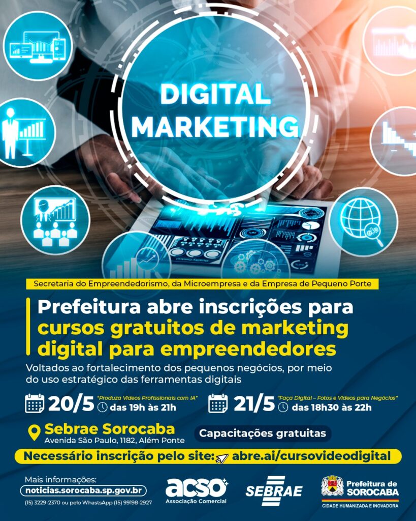 capacitação em marketing digital grátis