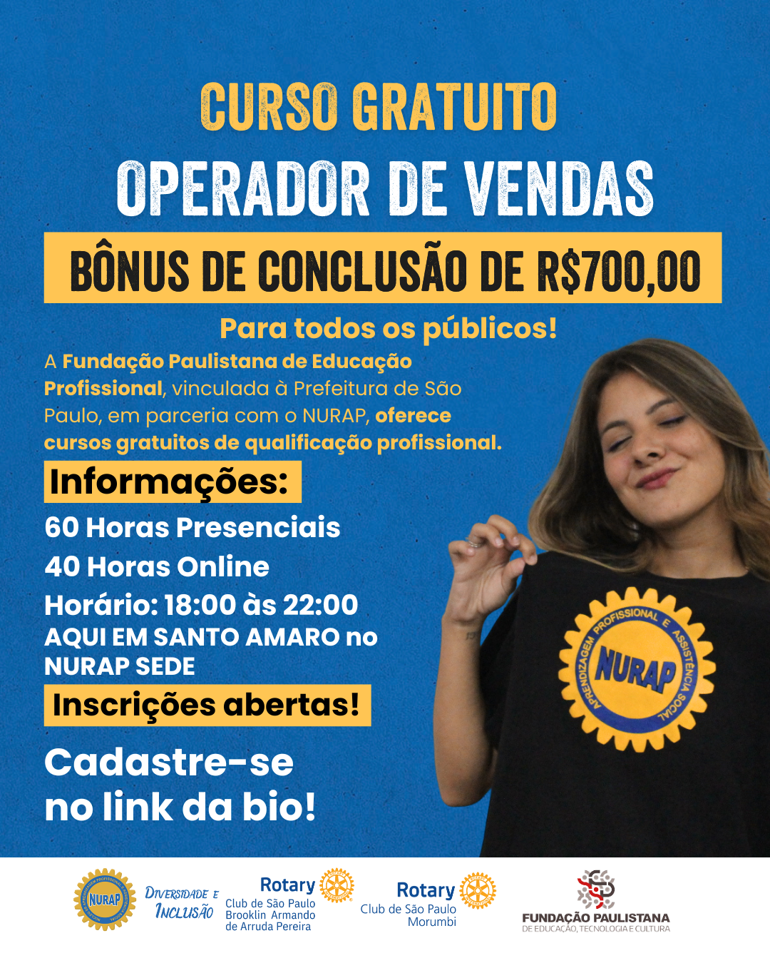 treinamento de vendas sem custo