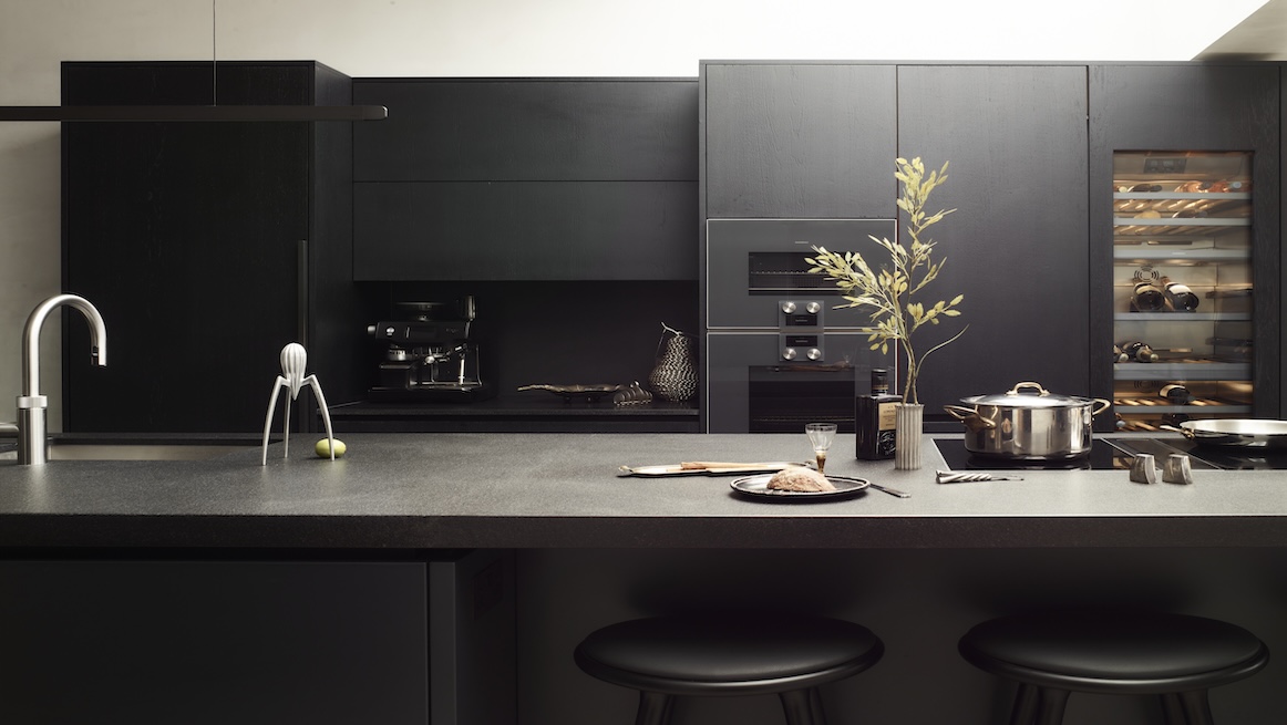 dark kitchen