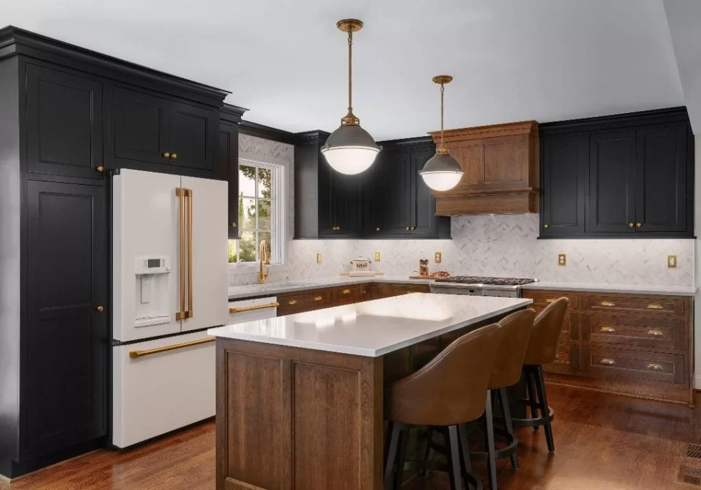 dark kitchen