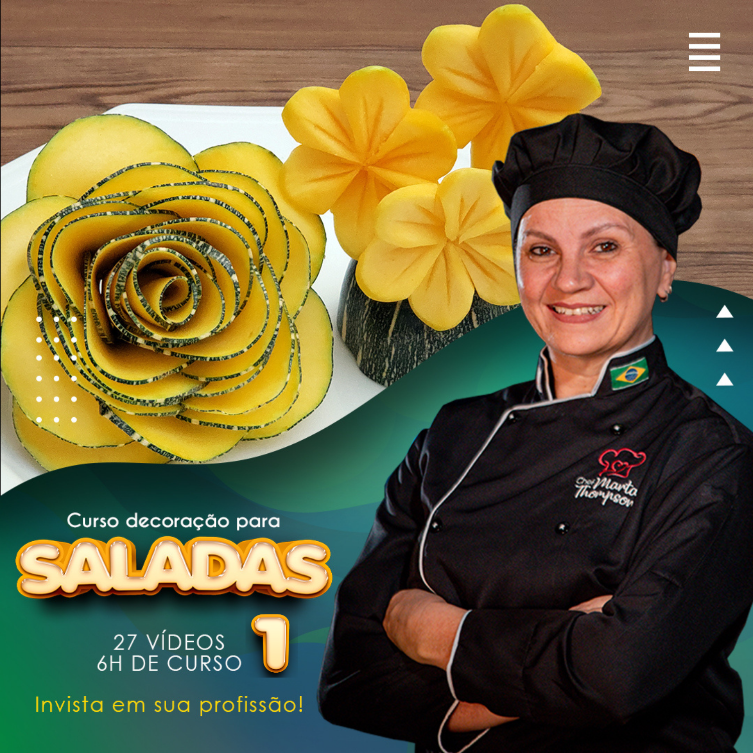 ideias criativas para saladas de restaurante