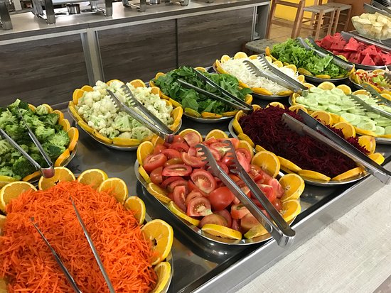 valorização de saladas no cardápio