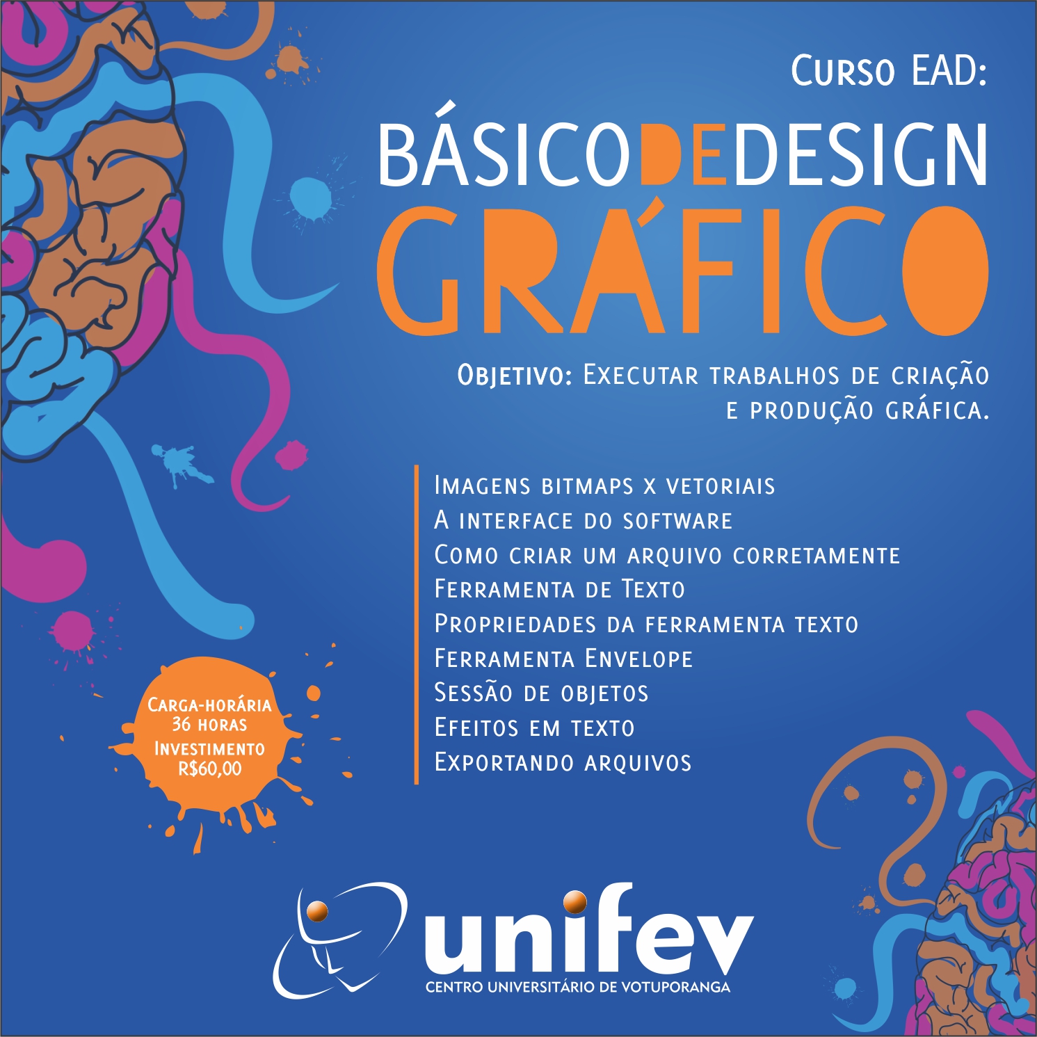curso superior design gráfico a distância