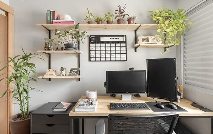 setup home office