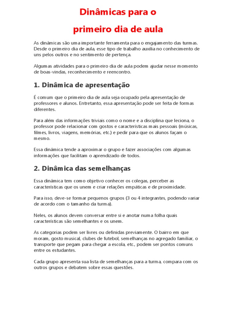 erros comuns ao planejar o primeiro dia de aula