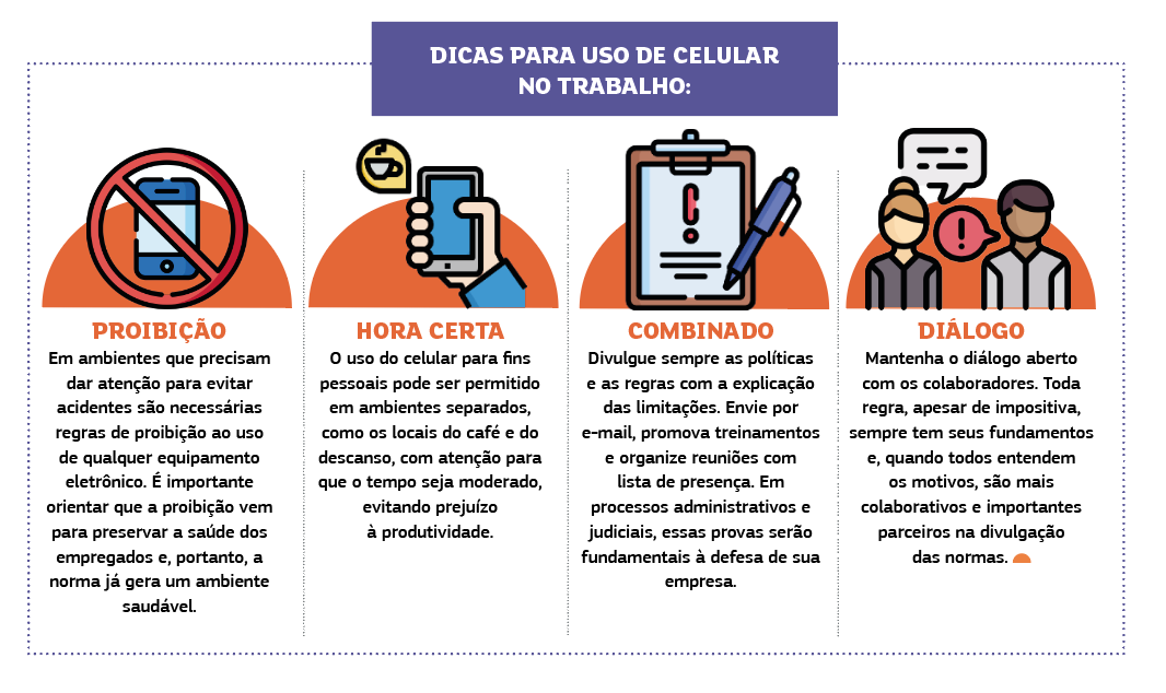 empresa pode proibir celular no trabalho lei