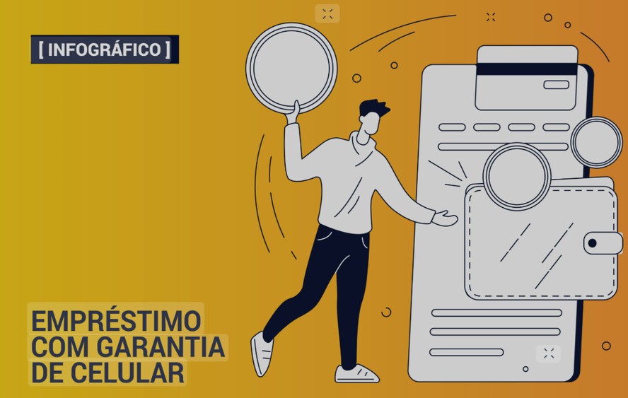 empréstimo com garantia de celular