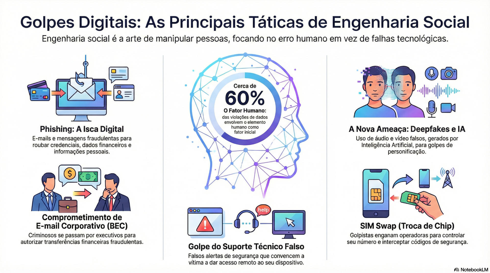 Os Gatilhos Psicológicos Mais Usados em Ataques de Engenharia Social