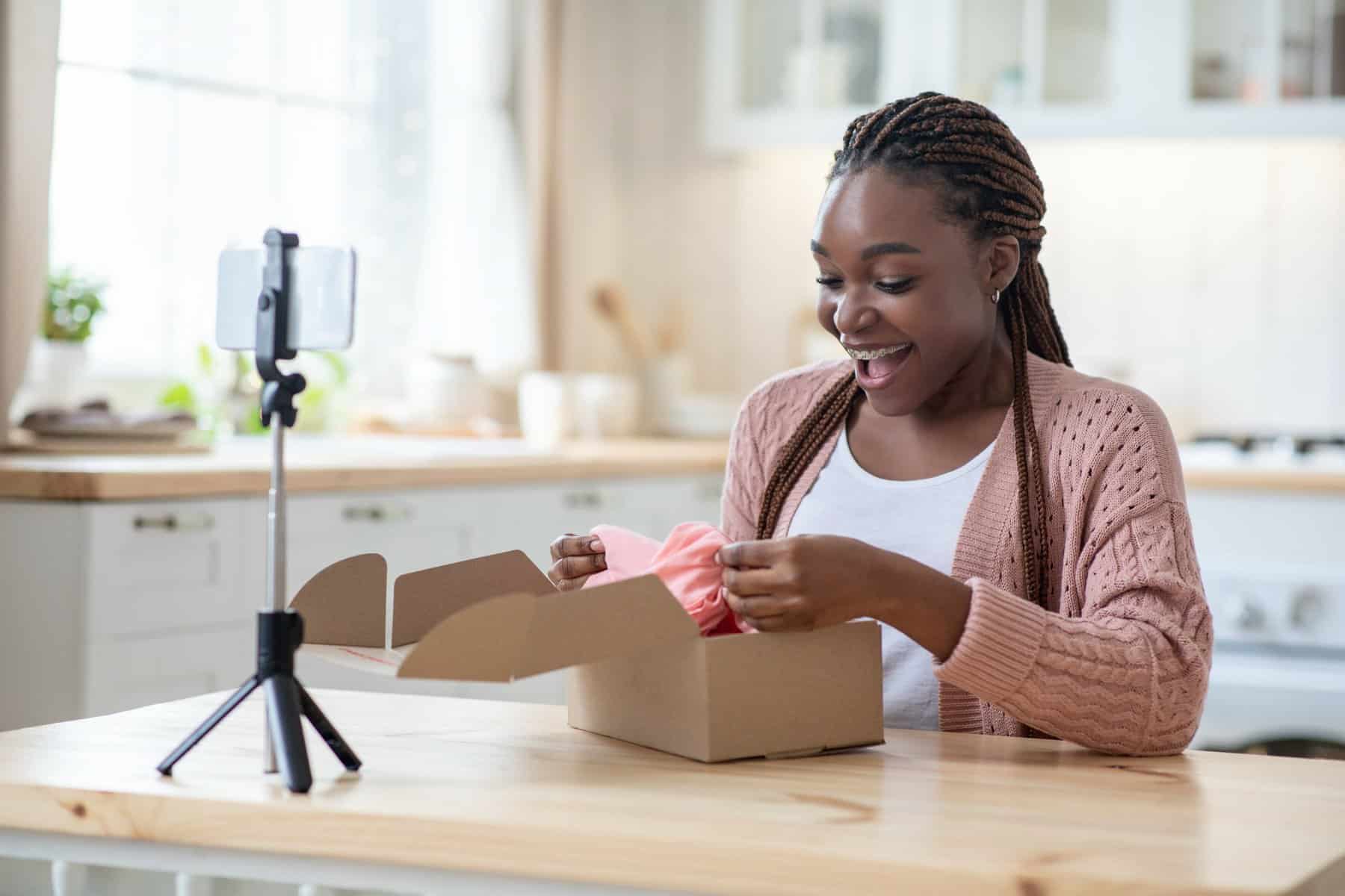 Experiência de unboxing inovadora