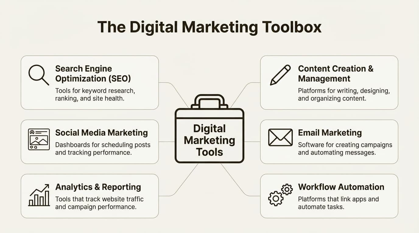 erros comuns ao usar ferramentas de marketing digital